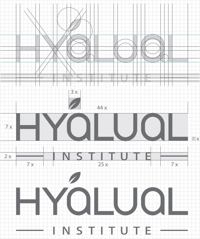 Разработка фирменного стиля для компании Institute Hyalual Швейцария портфолио
