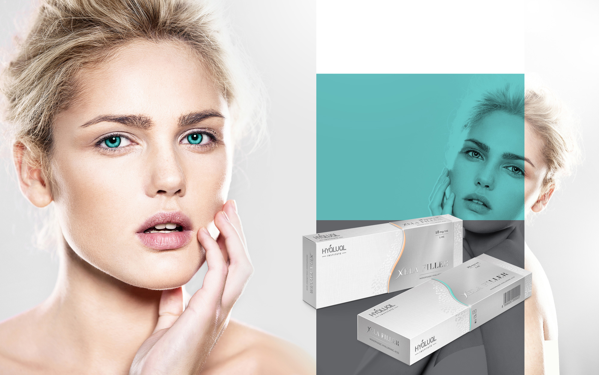 Разработка фирменного стиля для компании Institute Hyalual Швейцария портфолио