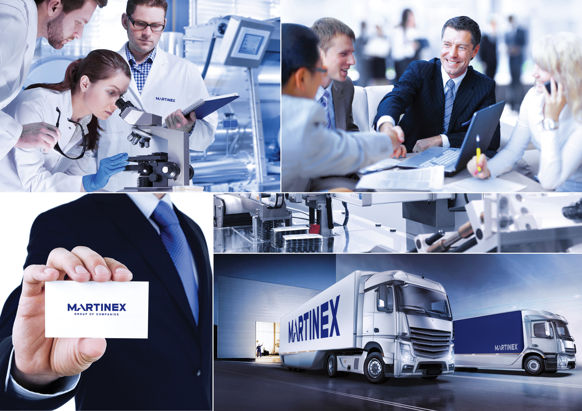Разработка фирменного стиля для группы компаний Martinex портфолио