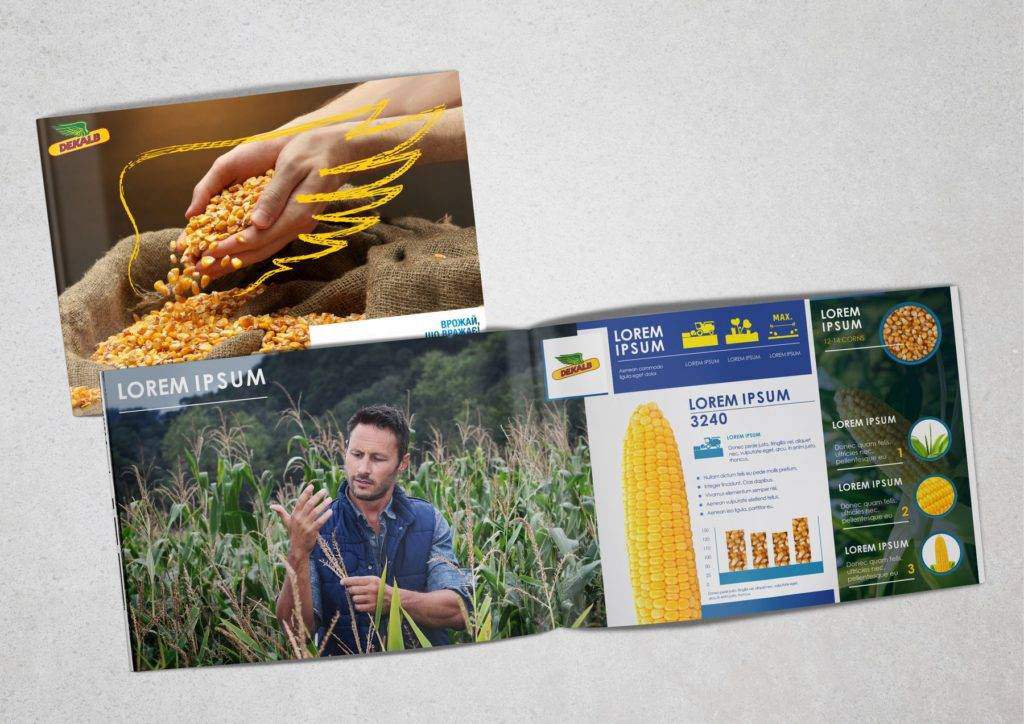 Katalog-Design für SAMEN HYBRID