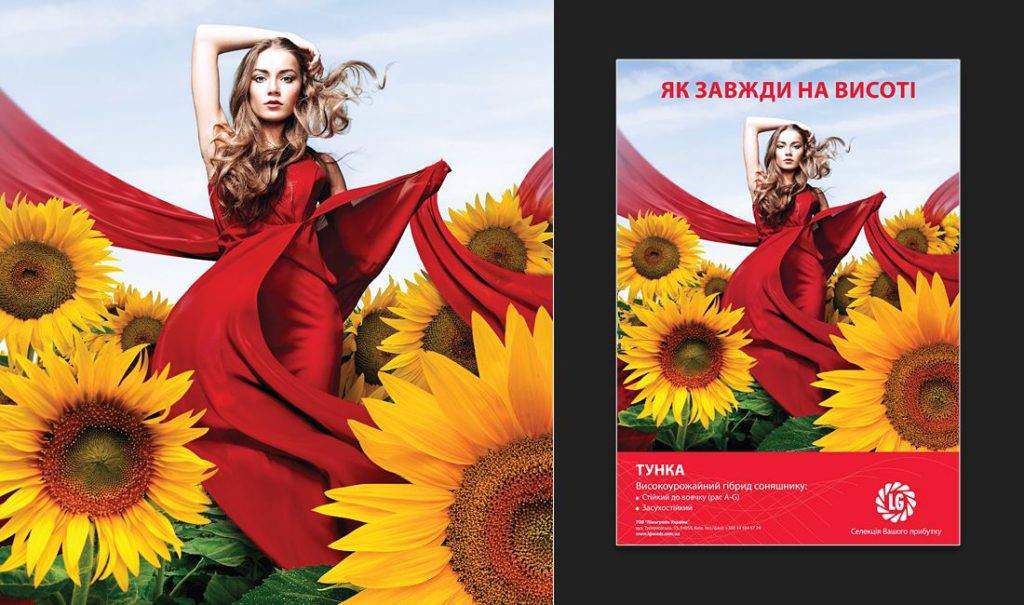 Schlüsselbild (Key Visual) für LIMAGRAIN Agrarunternehmens