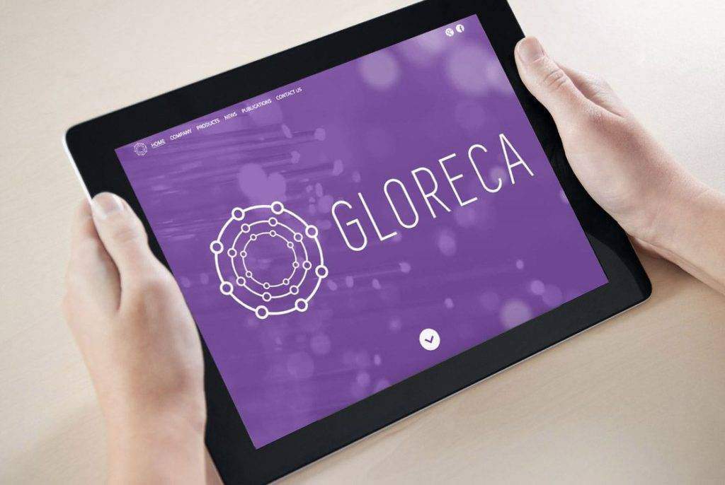 Funktionales und einzigartiges Webdesign und Website-Entwicklung für Gloreca Kosmetikunternehmen