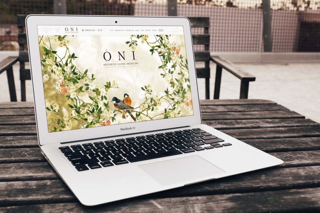 Website-Entwicklung für Kosmetikstudio