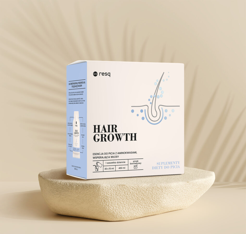 Verpackungsdesign für ein Nahrungsergänzungsmittel